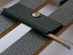 ARRÊT DE MATELAS UNIVERSEL POUR PIED INOX ET NOIR
